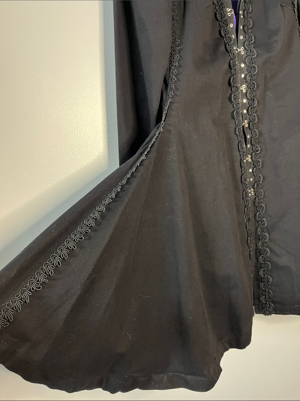 Vintage Tripp NYC gothic vampire coat grunge emo Halloween pirate feminine - Picture 4 of 10